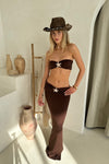 Athena Set in Chocolate Jersey