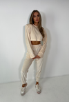 ALEXA Classic Jogger Set in Natural Velour
