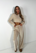 ALEXA Wide Leg Joggers Set